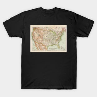 USA Antique Maps T-Shirt